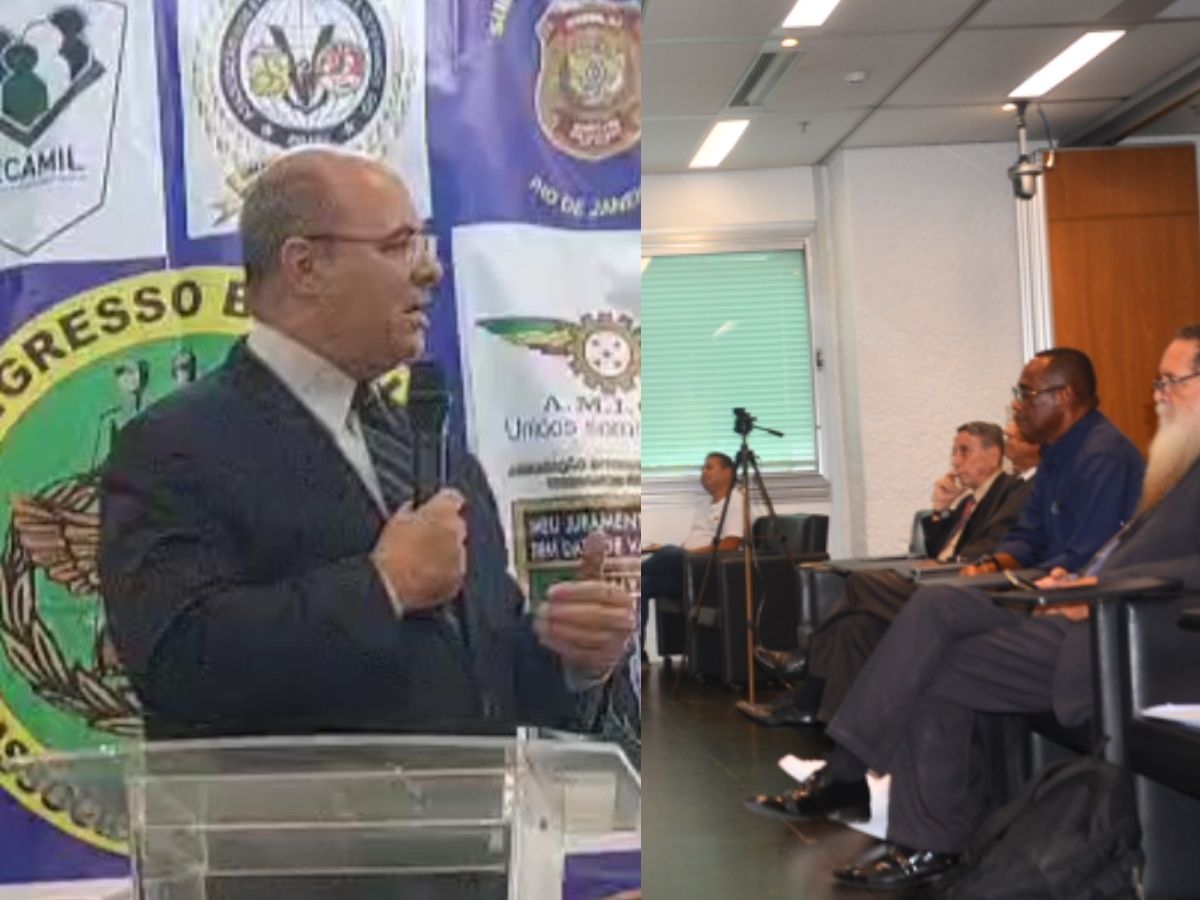 Exclusivo: Witzel acena com candidatura durante congresso de militares das Forças Armadas